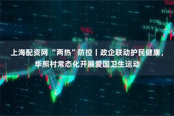 上海配资网 “两热”防控丨政企联动护民健康，华照村常态化开展爱国卫生运动